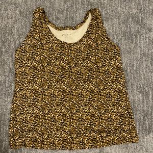 Ava & Viv leopard/cheetah print tank